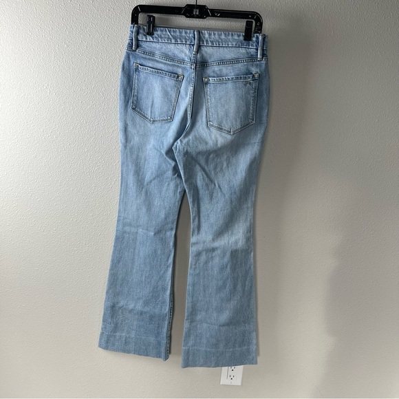 Porter Blue The Wanderer Flare Leg Jeans Gracie Denim  Boho Sailor Women’s 27 - Picture 8 of 12